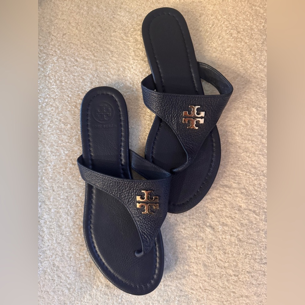 Tory Burch Jolie Flat Thong Sandal Womens Flip Flop 7.5